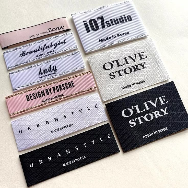 clothing woven label printing in lagos