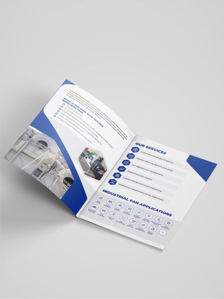 custom bi-fold brochure design and printing