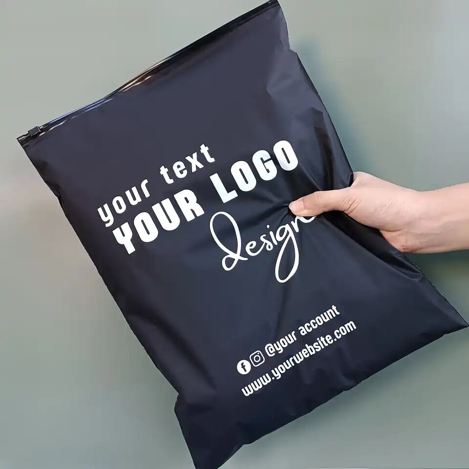 courier shopping bag printing near me