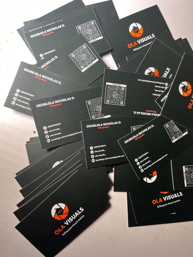 branded business card prints in lagos nigeria