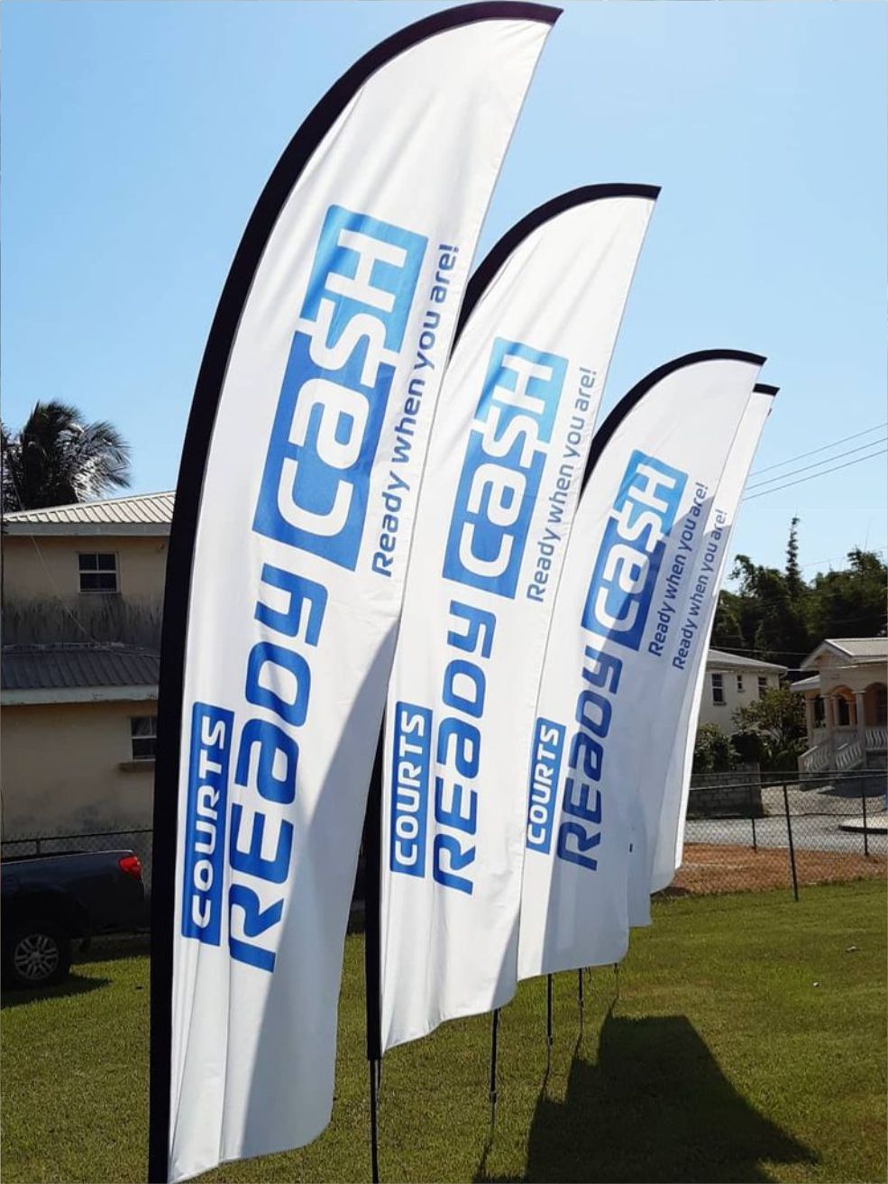 teardrop banner printing in lagos nigeria