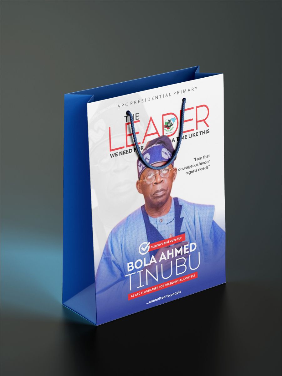 branded campaign paper bag prints in lagos nigeria