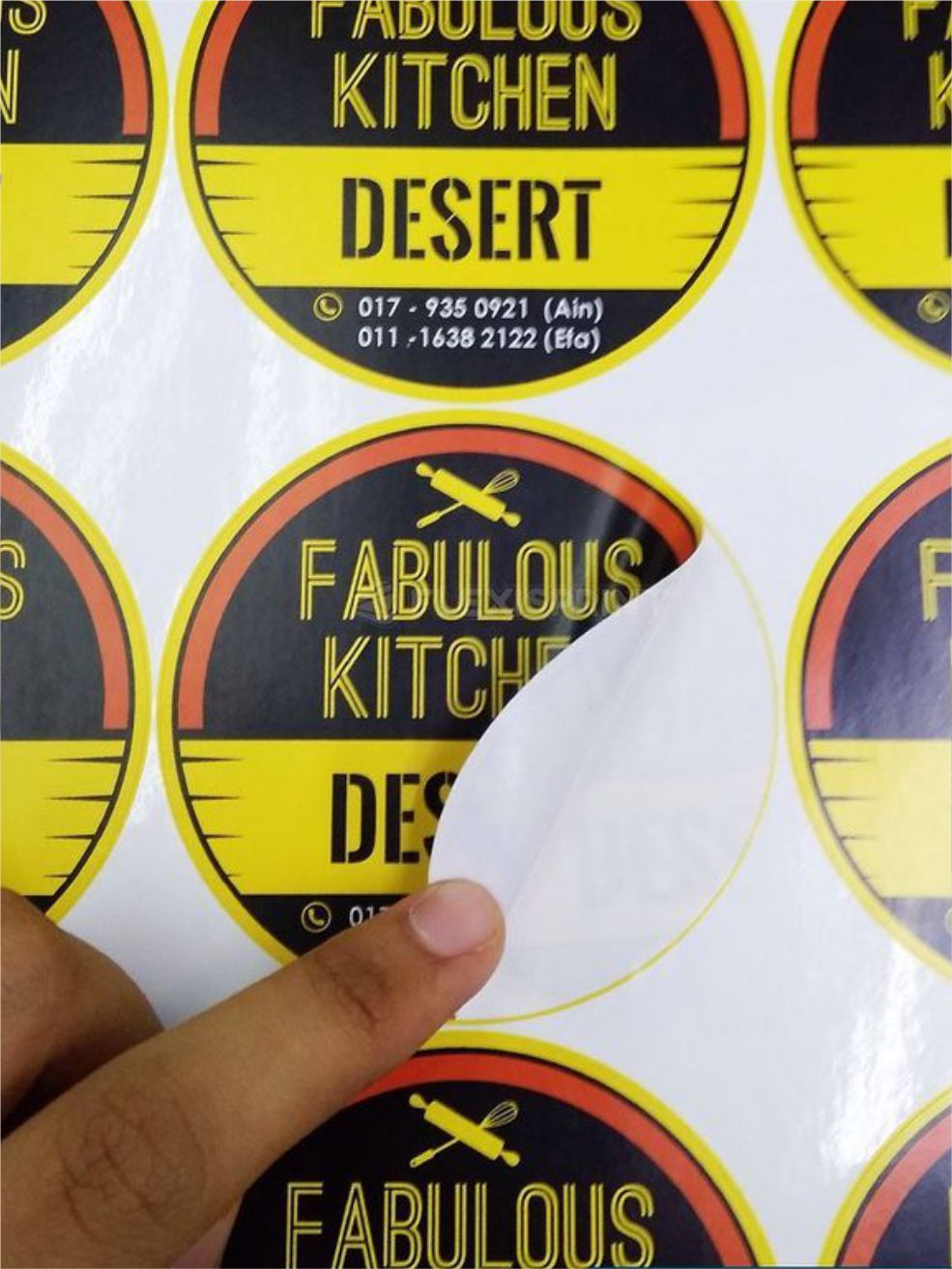 sticker printing in lagos nigeria