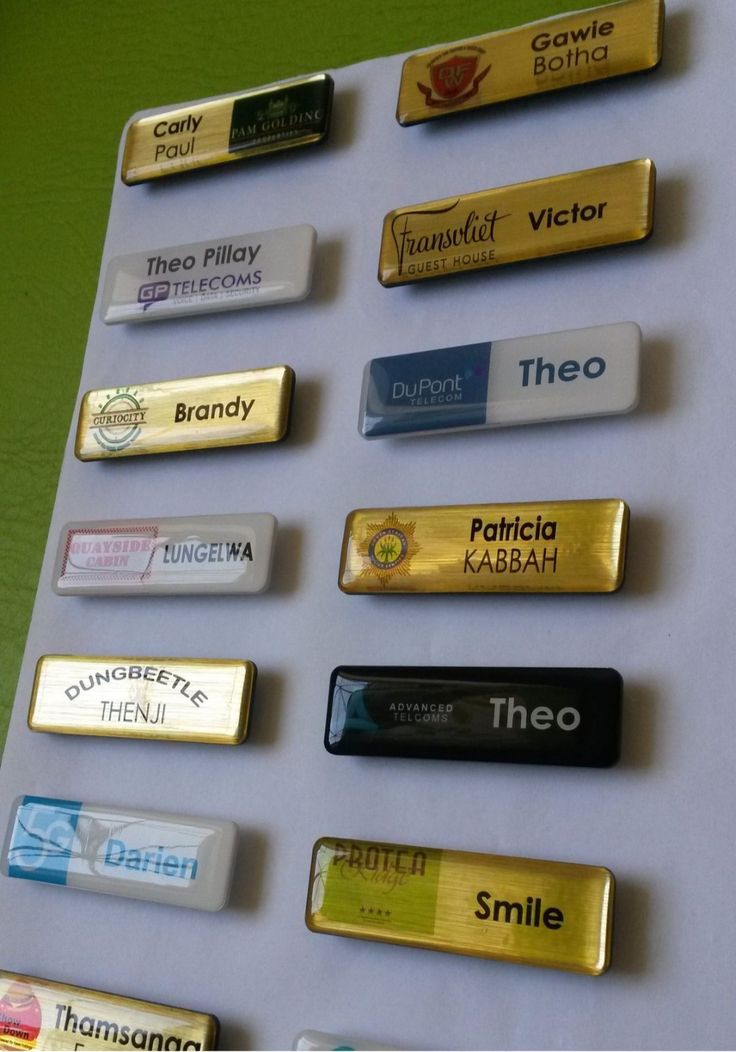 magnetic name tag printing in lagos nigeria