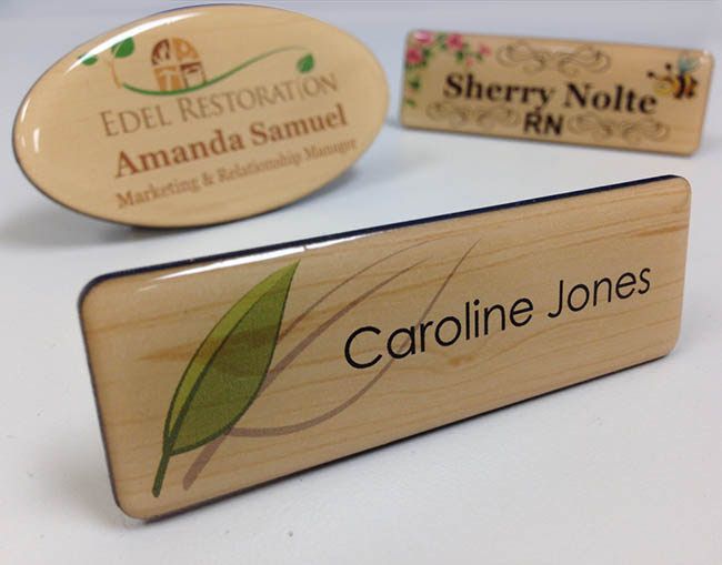 magnetic name tag printing near me