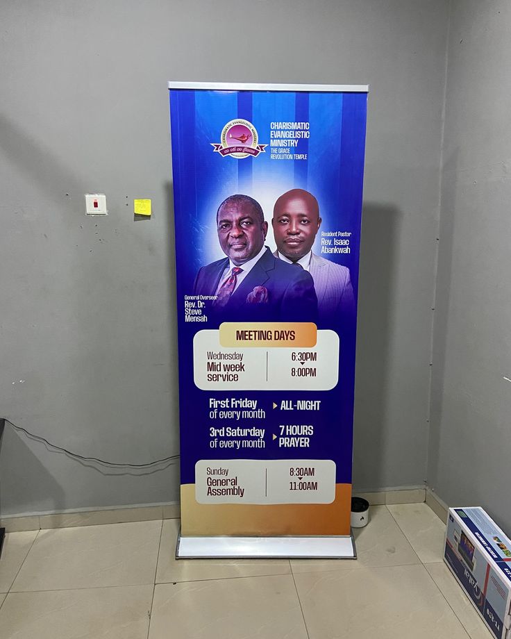 roll up banner printing in lagos nigeria