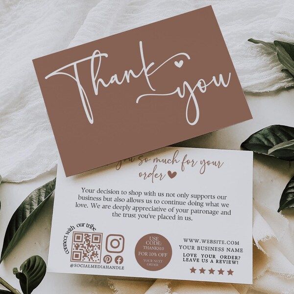business customer thank you card printing in lagos